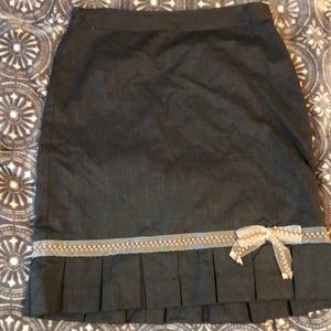 Banana Republic grey adorable skirt!